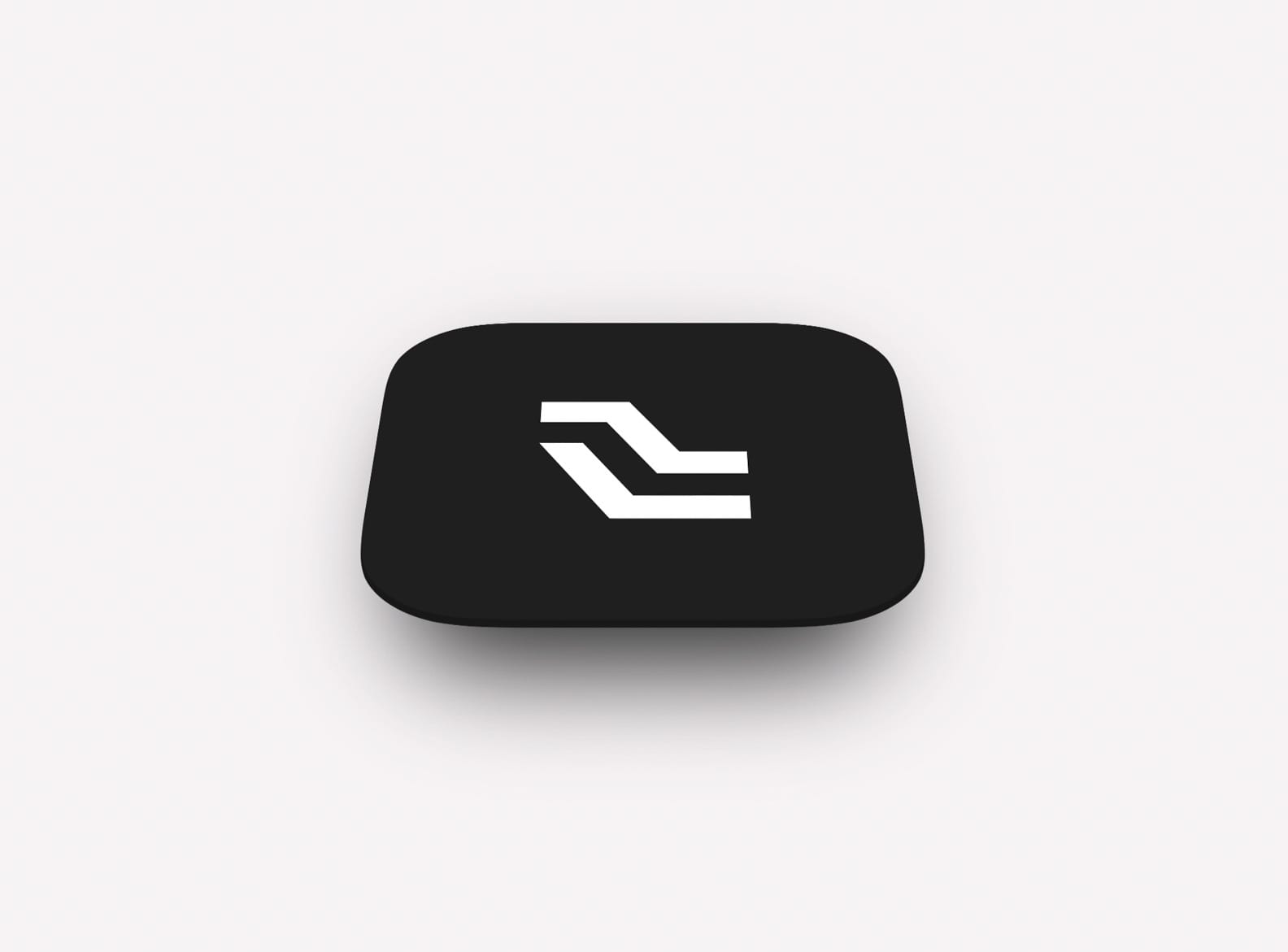 The Level Zero mark as a dark app icon
