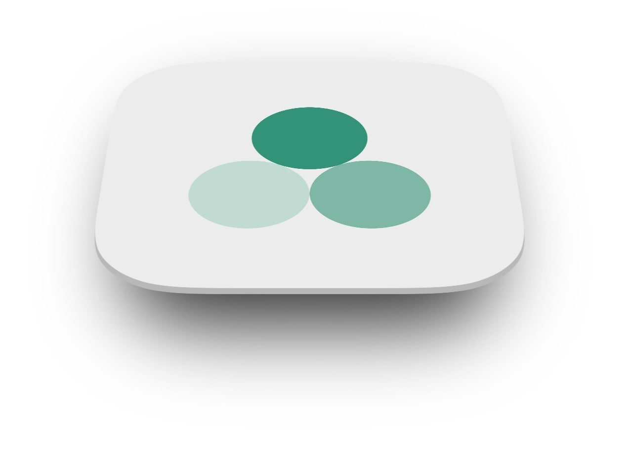 The Ember mark as a pale app icon